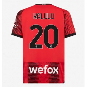 AC Milan Pierre Kalulu #20 Heimtrikot 2023-24 Kurzarm